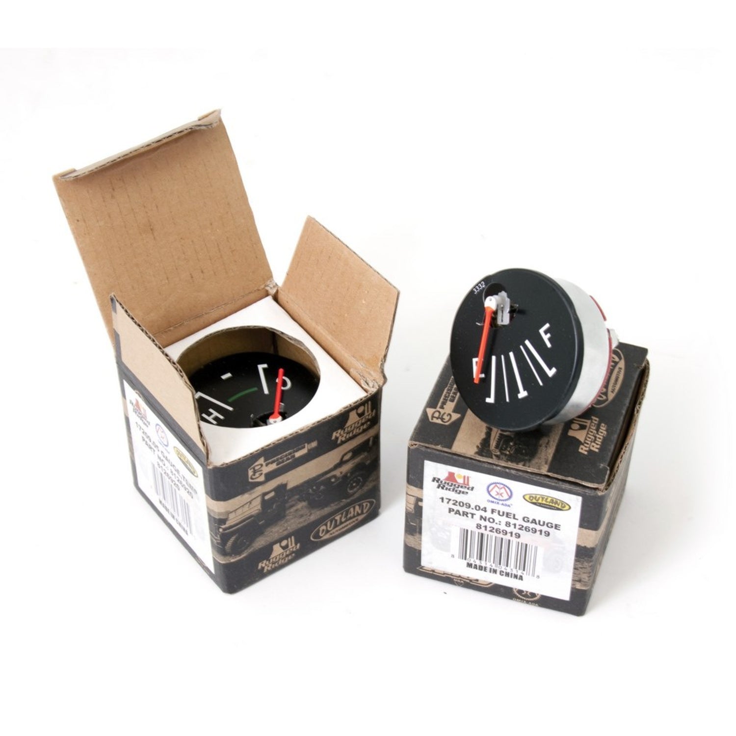 Omix 17209.01 Fuel/Temp Gauge Fits CJ3 CJ5 CJ5A CJ6 CJ6A CJ7 Scrambler Willys