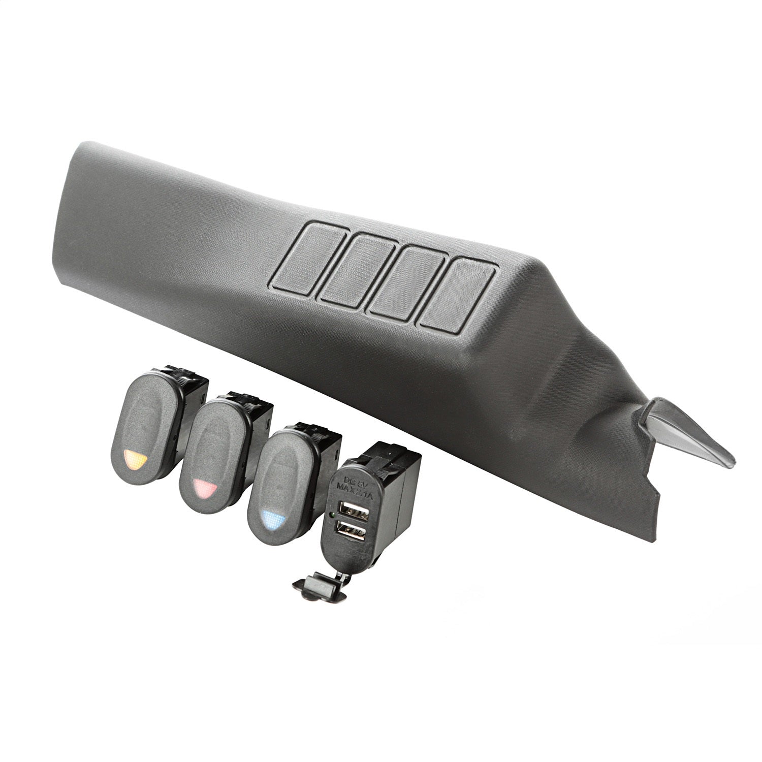 Rugged Ridge 17235.98 A Pillar Switch Pod Kit Fits 11-18 Wrangler (JK)