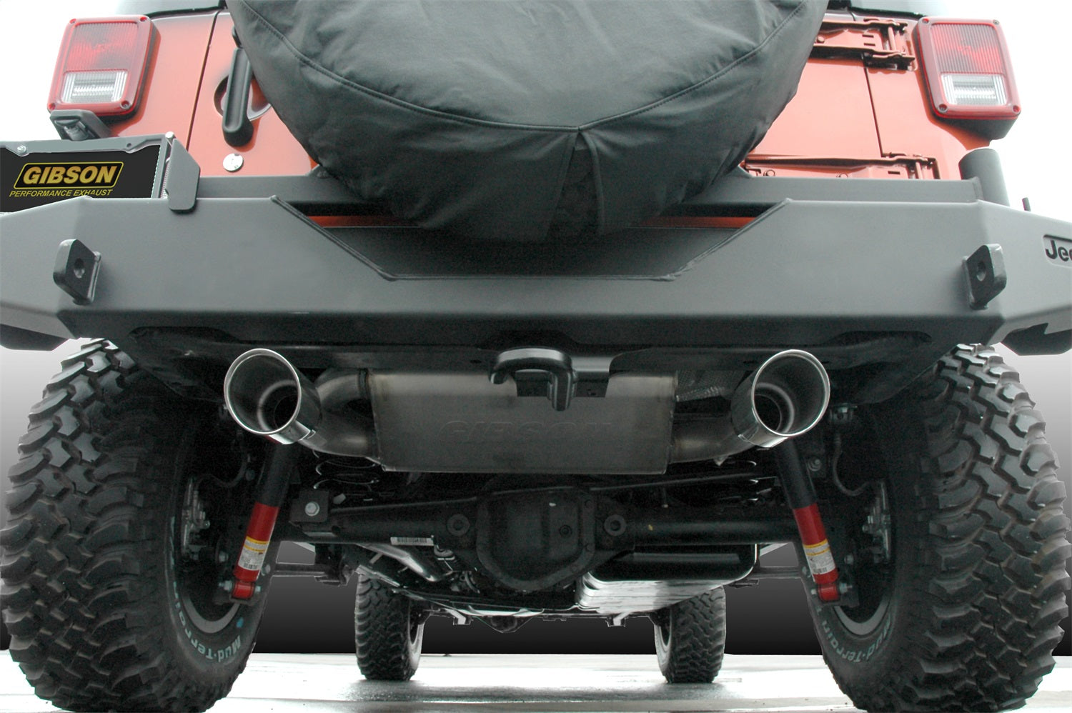 Gibson Performance 17303 Cat-Back Dual Split Exhaust System Fits Wrangler (JK)