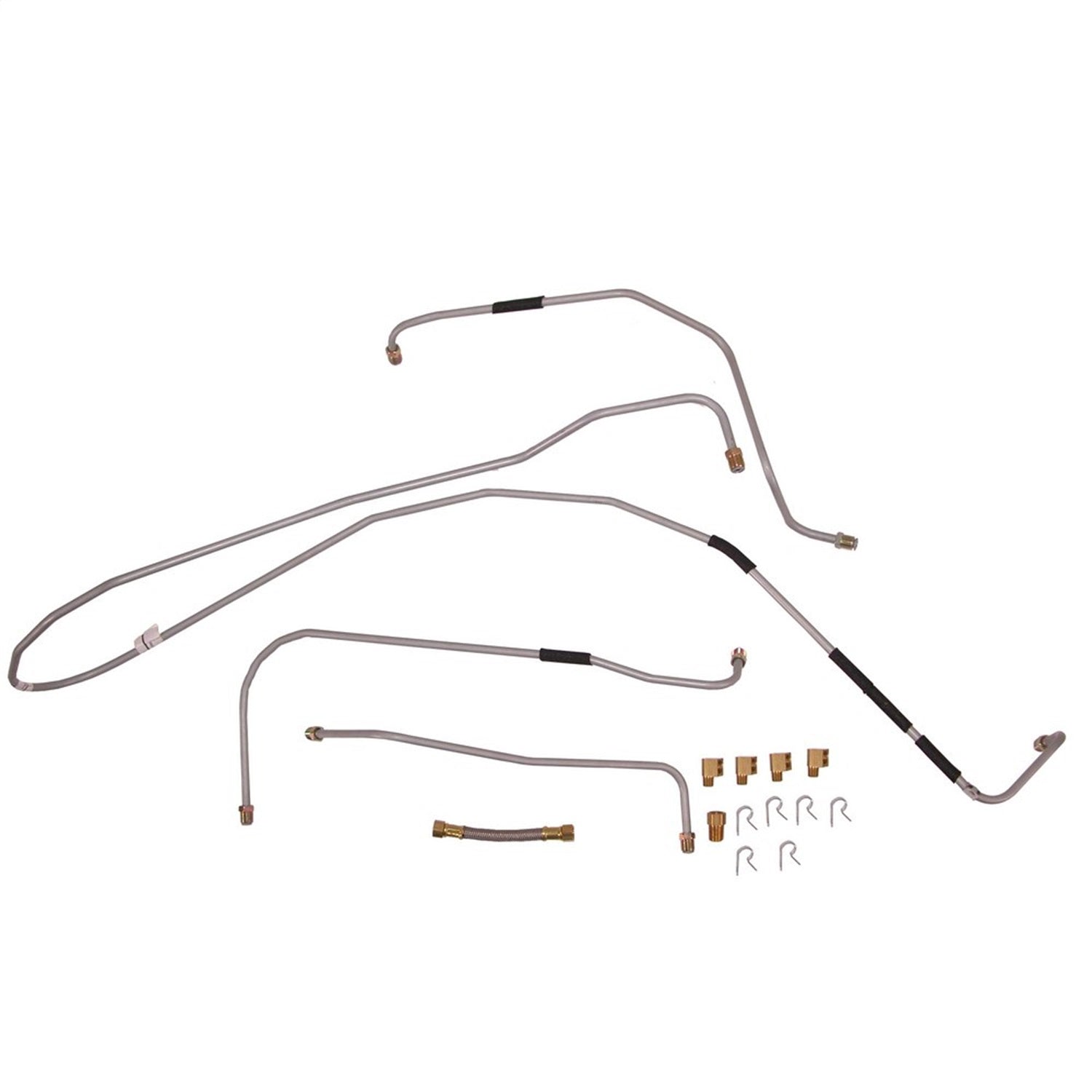 Omix 17732.01 Fuel Line Set Fits 41-44 MB