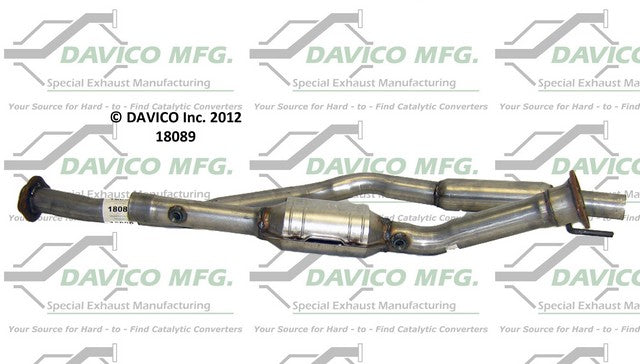 Davico Mfg Catalytic Converter  18089