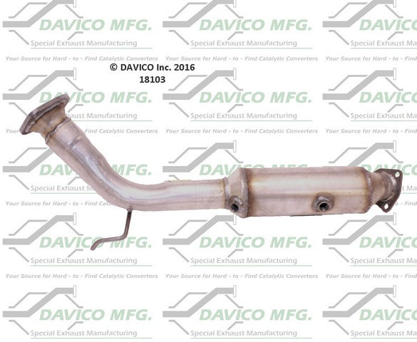 Davico Mfg Catalytic Converter  18103