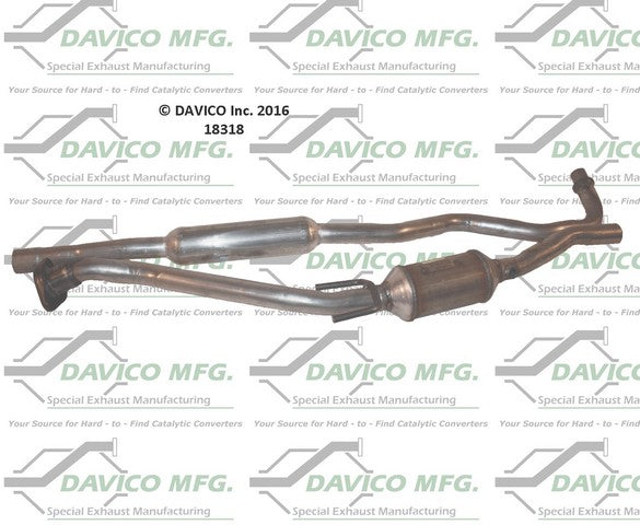 Davico Mfg Catalytic Converter  18318