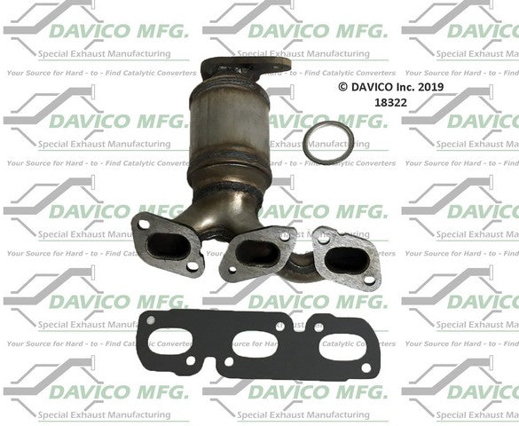 Davico Mfg Catalytic Converter  18322