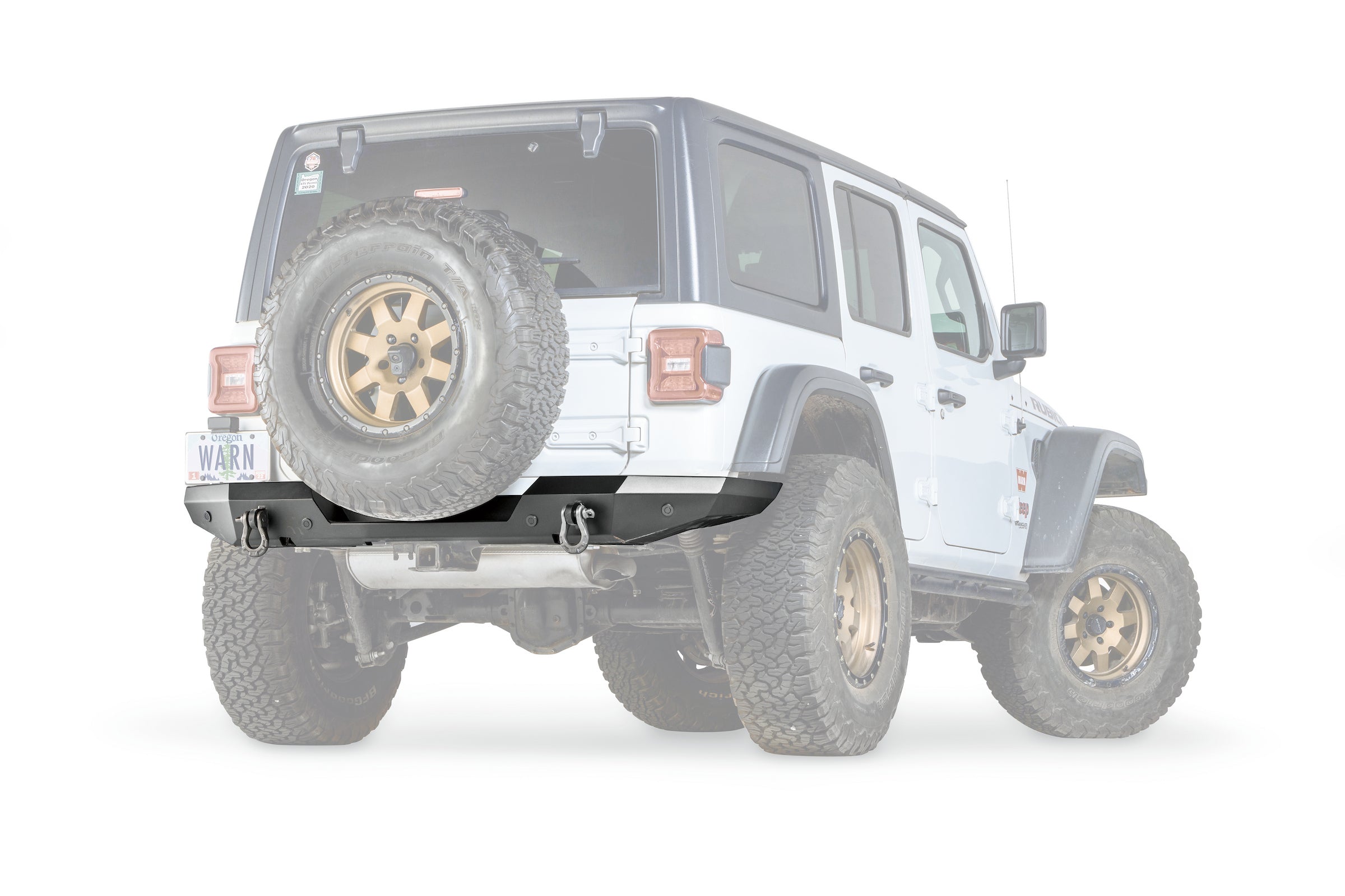 Warn 102410 Elite Rear Bumper Fits 18-19 Wrangler (JL)
