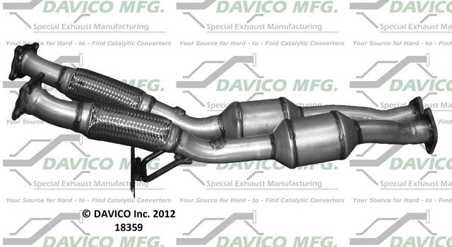 Davico Mfg Catalytic Converter  18359