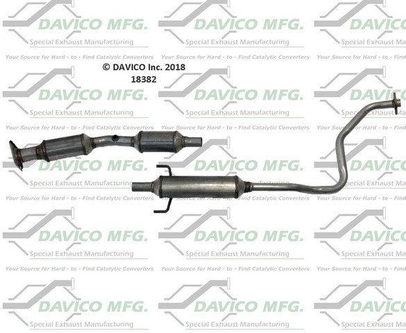 Davico Mfg Catalytic Converter  18382