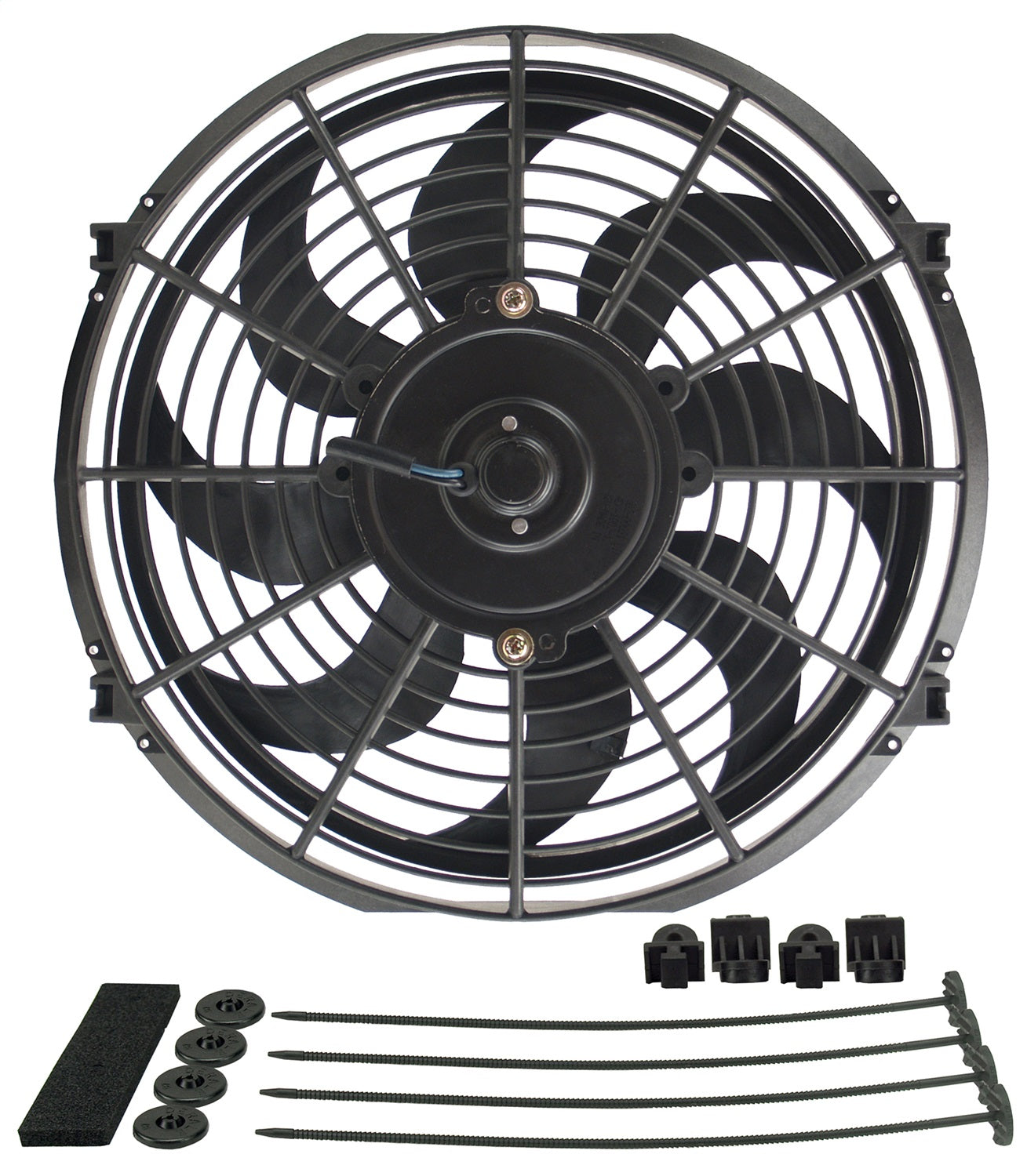 Derale 18912 Dyno-Cool Curved Blade Electric Fan