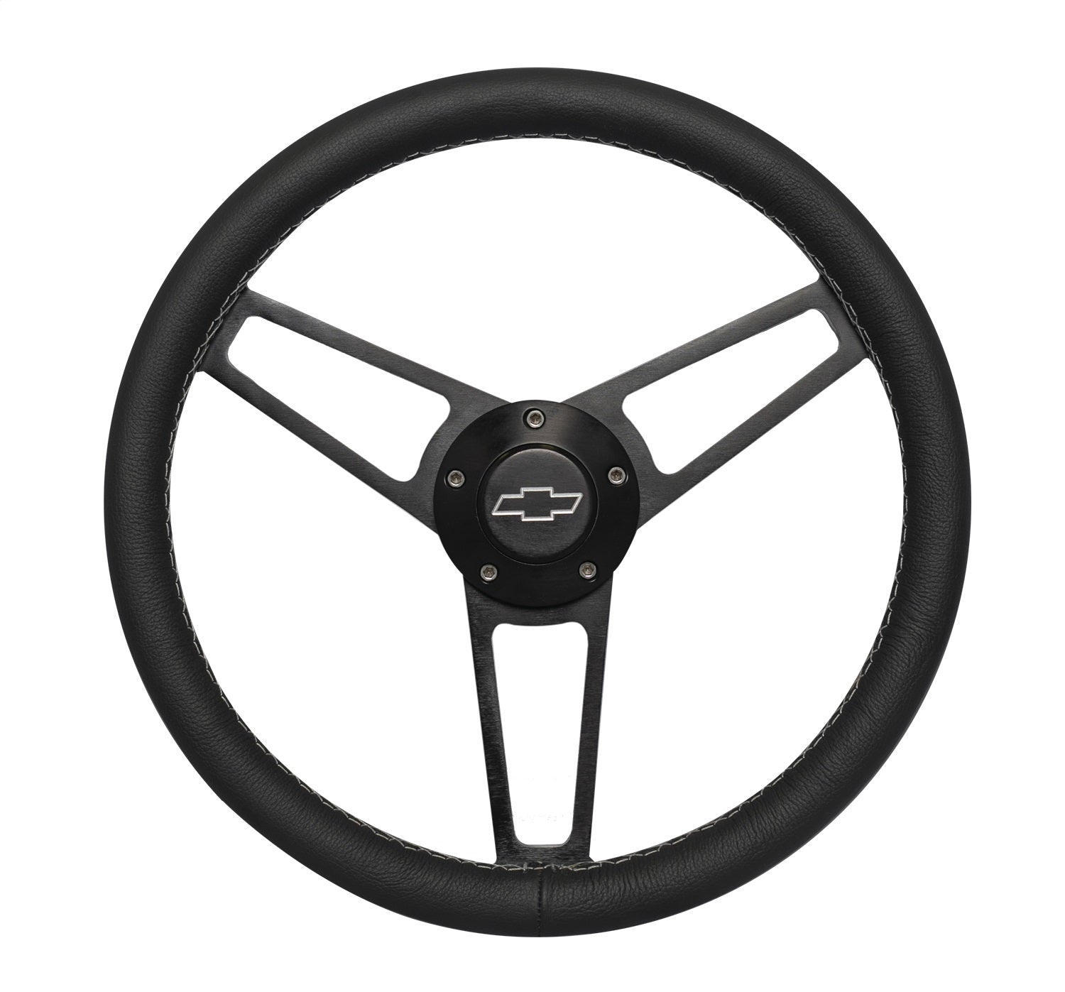 Grant 1906 Billet Series Leather Wheel and Installation Kit