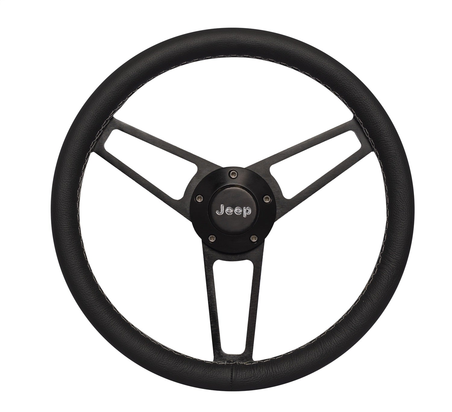 Grant 1909 Billet Series Leather Wheel and Installation Kit