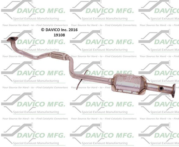 Davico Mfg Catalytic Converter  19108