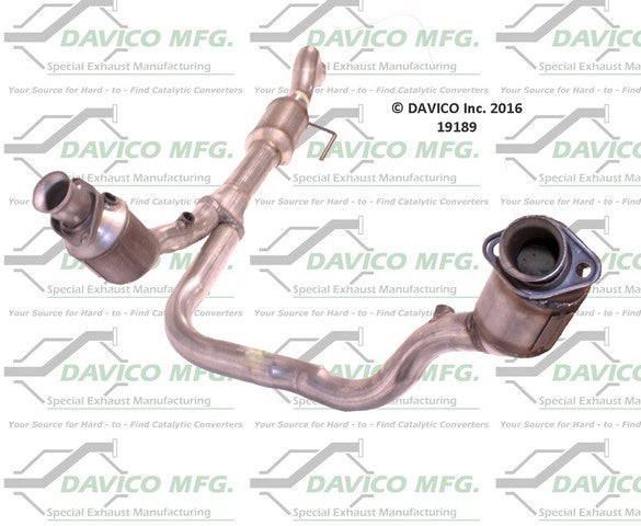 Davico Mfg Catalytic Converter  19189
