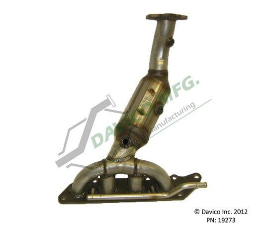 Davico Mfg Catalytic Converter  19273