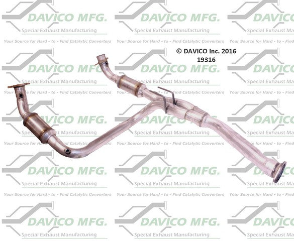 Davico Mfg Catalytic Converter  19316
