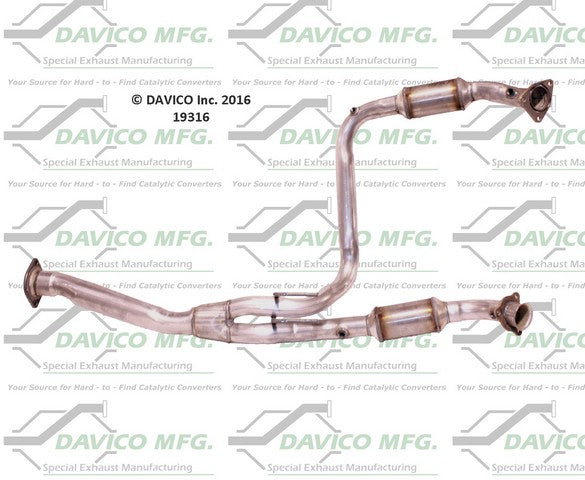 Davico Mfg Catalytic Converter  19316