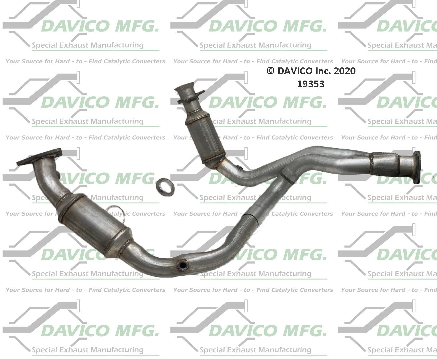 Davico Mfg Catalytic Converter  19353