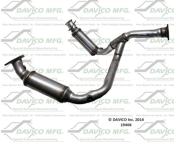 Davico Mfg Catalytic Converter  19406
