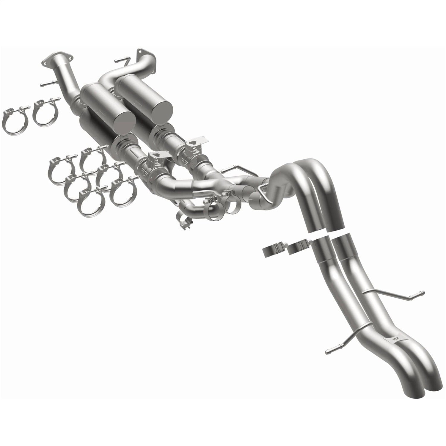 Magnaflow Performance Exhaust 19619 Overland Series Cat-Back Exhaust System