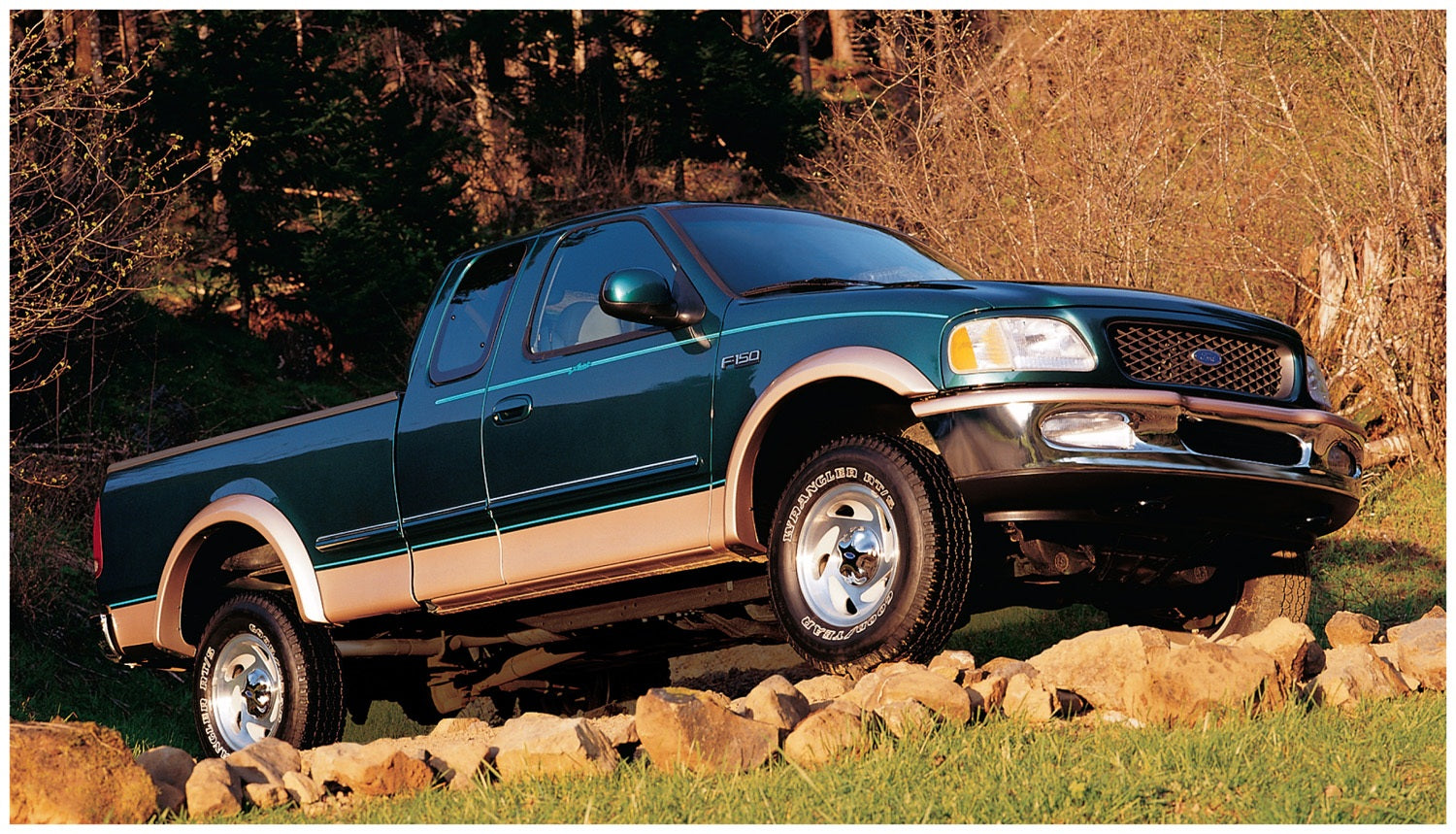 Bushwacker 20034-11 Extend-A-Fender Flares Fits F-150 F-150 Heritage F-250