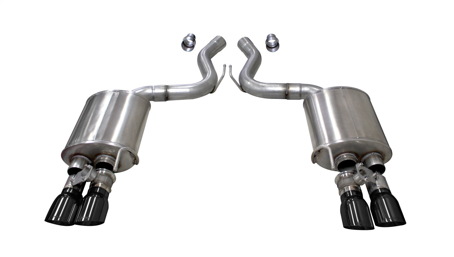 Corsa Performance 21002BLK Touring To Sport Valved Axle-Back Exhaust System