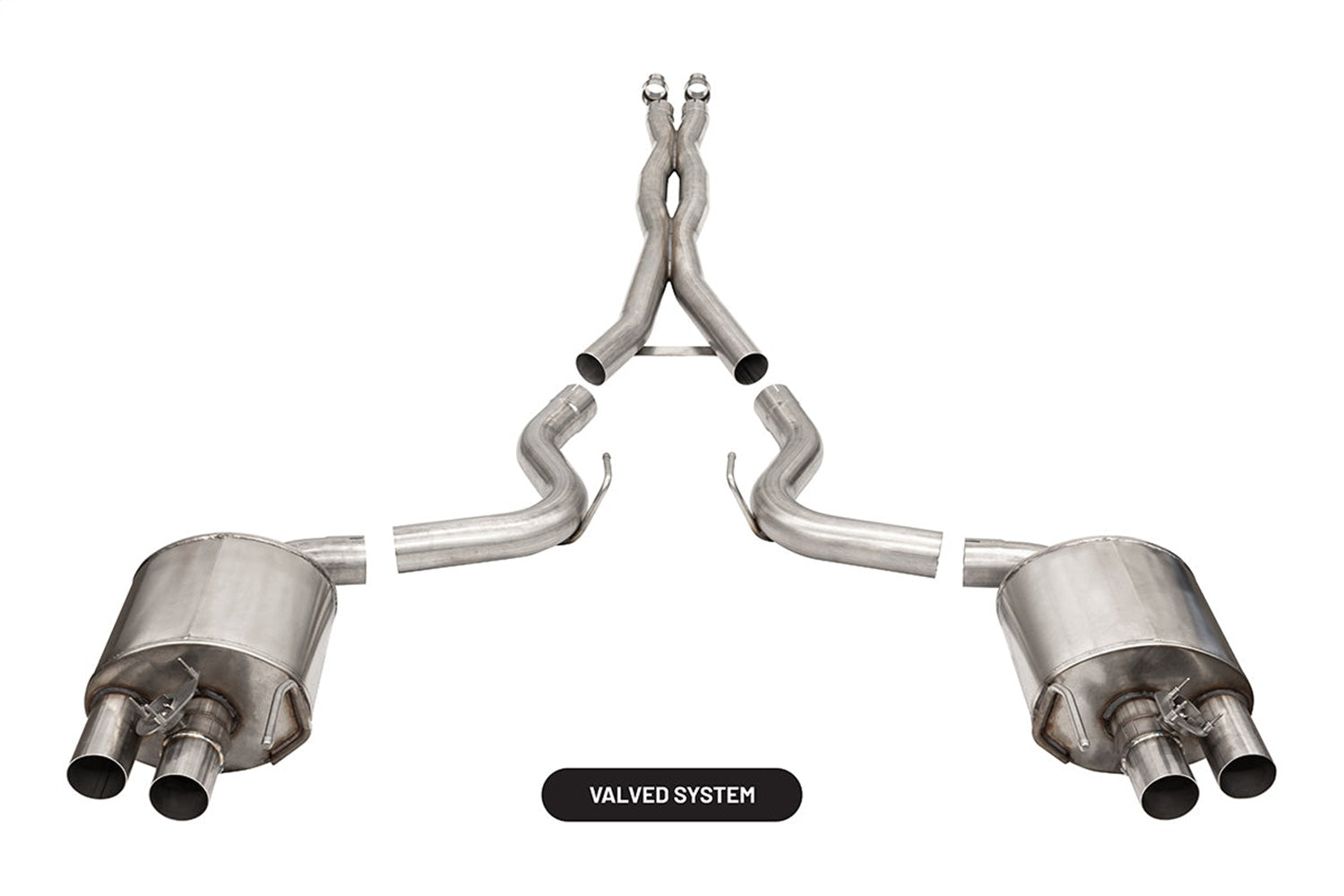Corsa Performance 21096 Xtreme Cat-Back Exhaust System Fits 15-20 Mustang