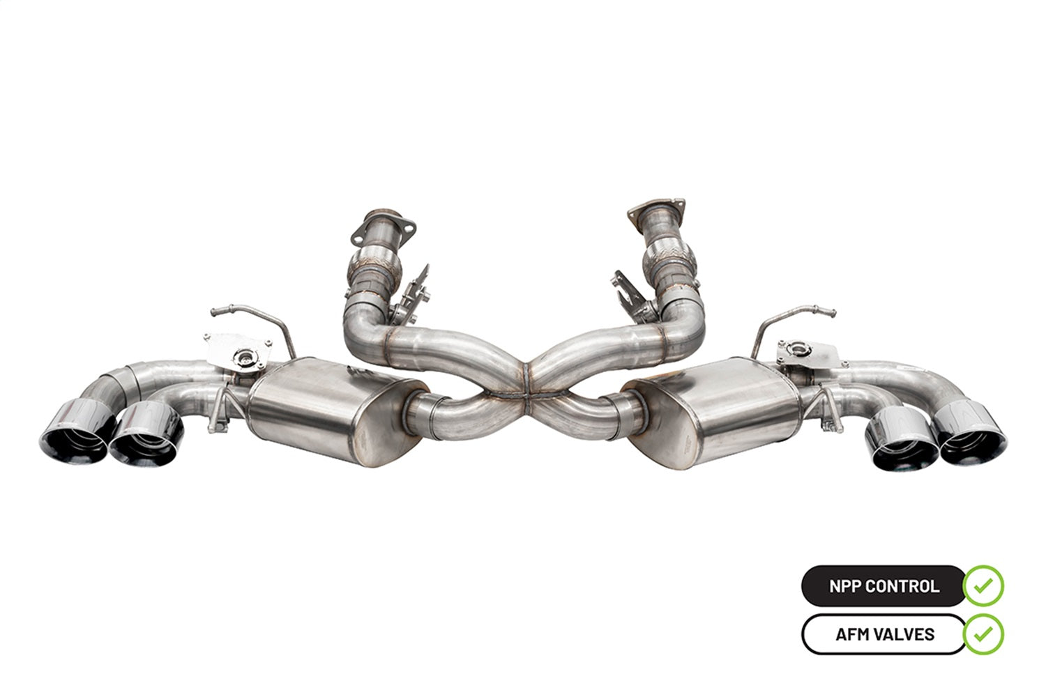 Corsa Performance 21100 Cat-Back Exhaust System Fits 20-25 Corvette