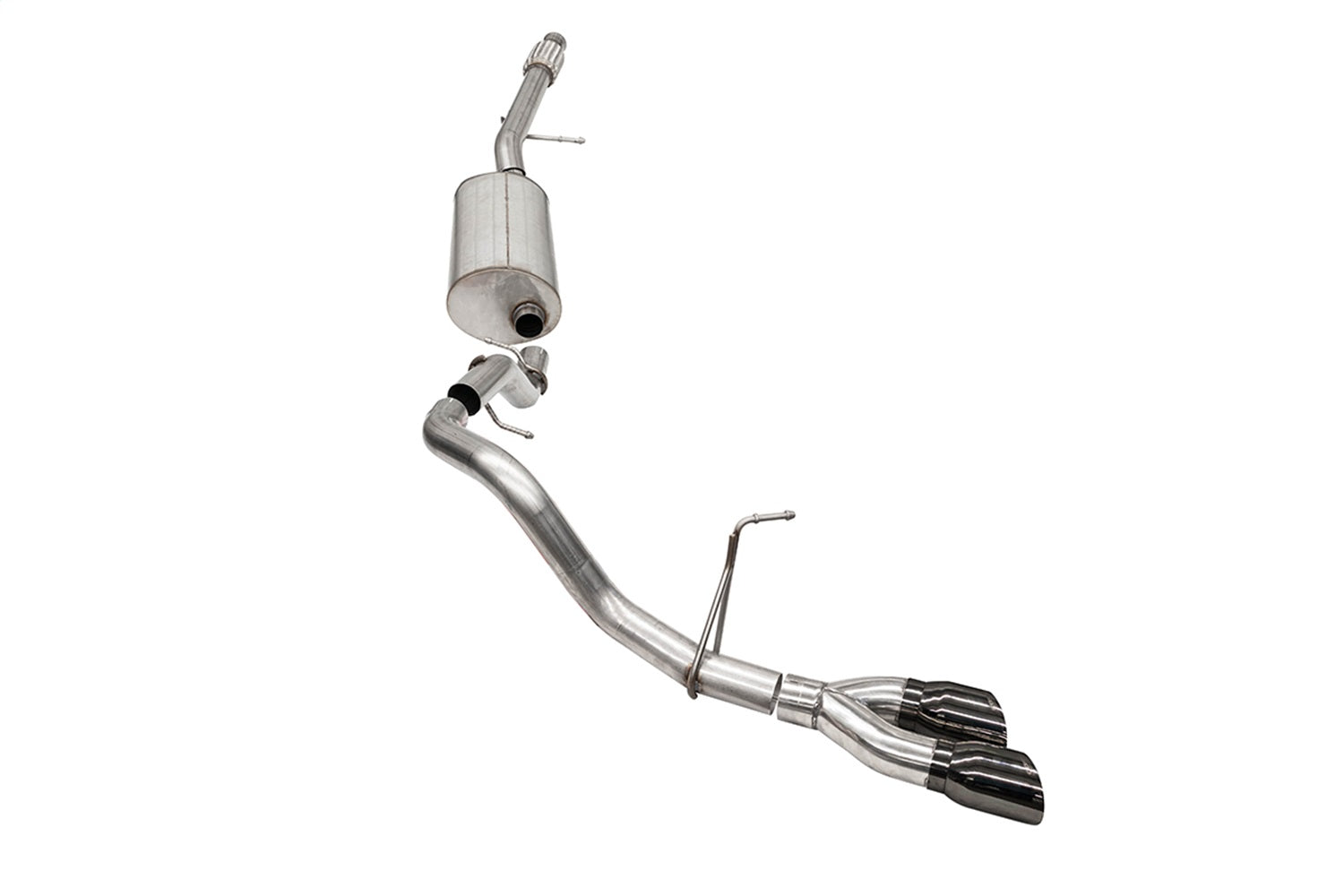 Corsa Performance 21126BLK Sport Cat-Back Exhaust System Fits 21-25 Suburban