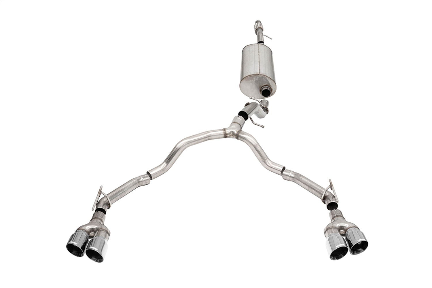 Corsa Performance 21127 Sport Cat-Back Exhaust System Fits 21-25 Tahoe Yukon