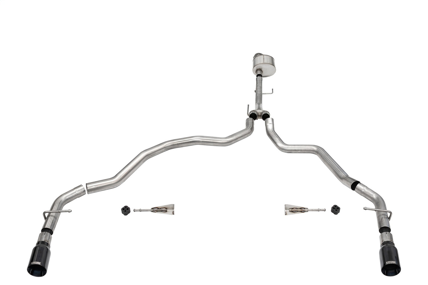 Corsa Performance 21143BLK Xtreme Cat-Back Exhaust System Fits 21-25 F-150