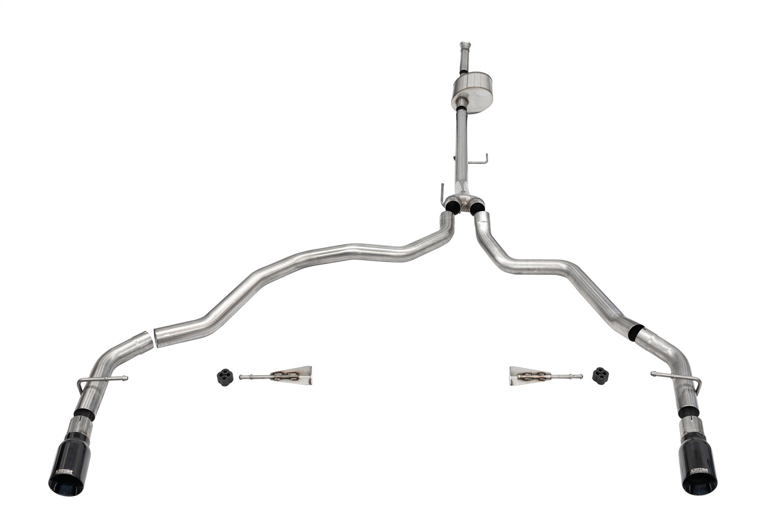 Corsa Performance 21149BLK Xtreme Cat-Back Exhaust System Fits 21-25 F-150
