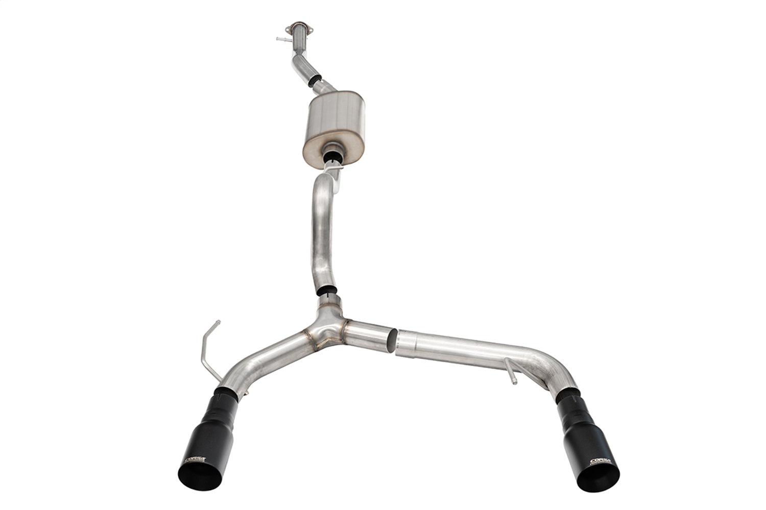 Corsa Performance 21206BPC Sport Cat-Back Exhaust System Fits 21-25 Bronco