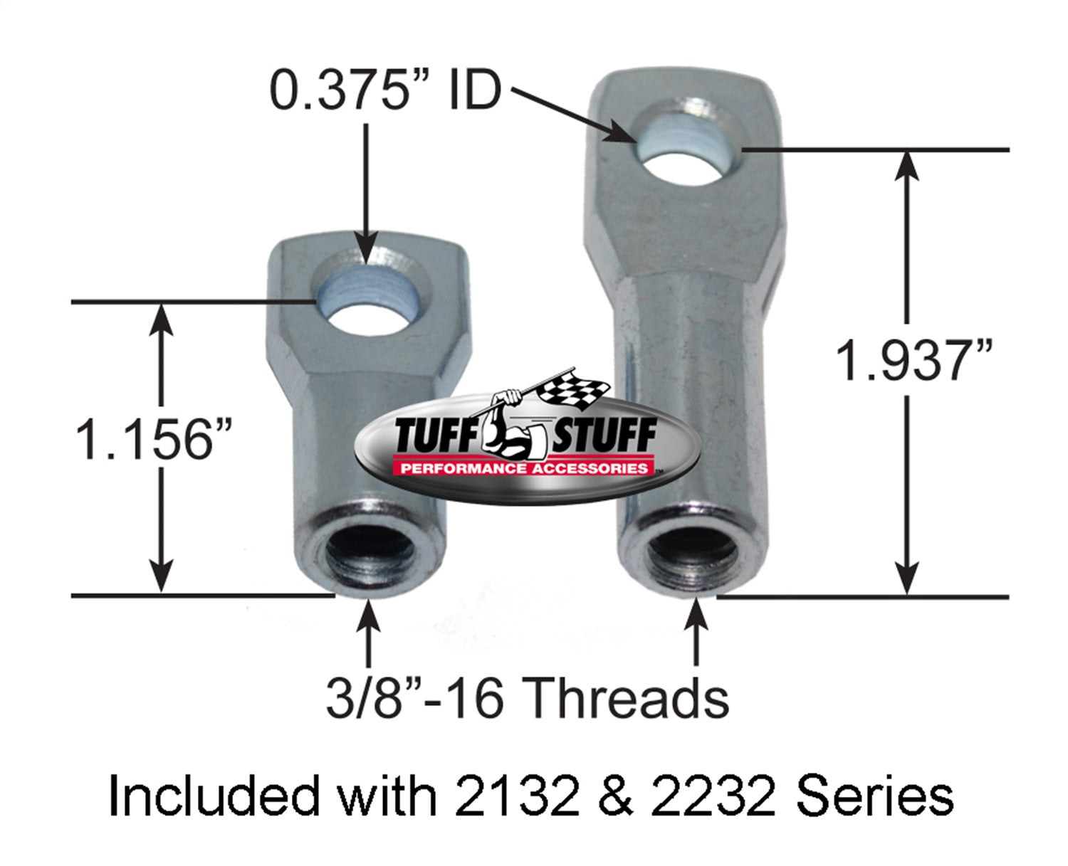 Tuff Stuff Performance 2132NB-2 Brake Booster w/Master Cylinder