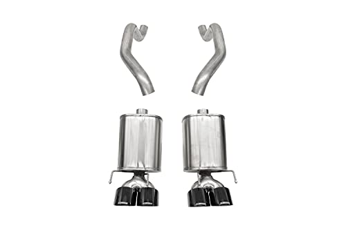 Corsa Performance 21009BLK Sport Axle-Back Exhaust System Fits 05-08 Corvette