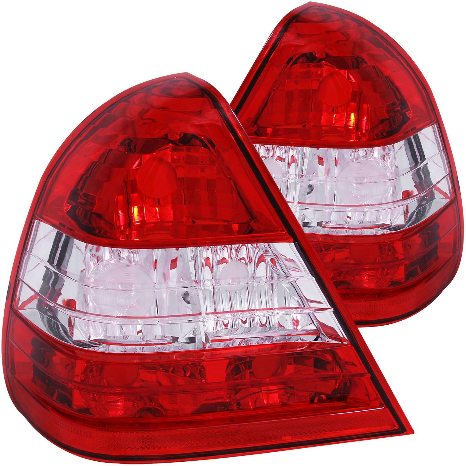 Anzo USA 221157 Tail Light Assembly Fits 94-00 C220 C230 C280 C36 AMG C43 AMG