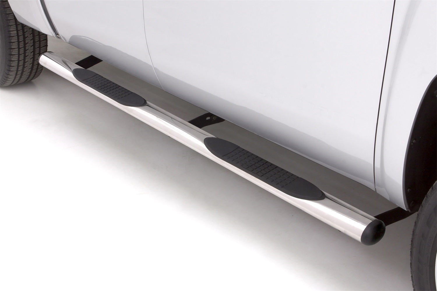 Lund 23577097 4 Inch Oval Straight Nerf Bar Fits Acadia Enclave Outlook Traverse