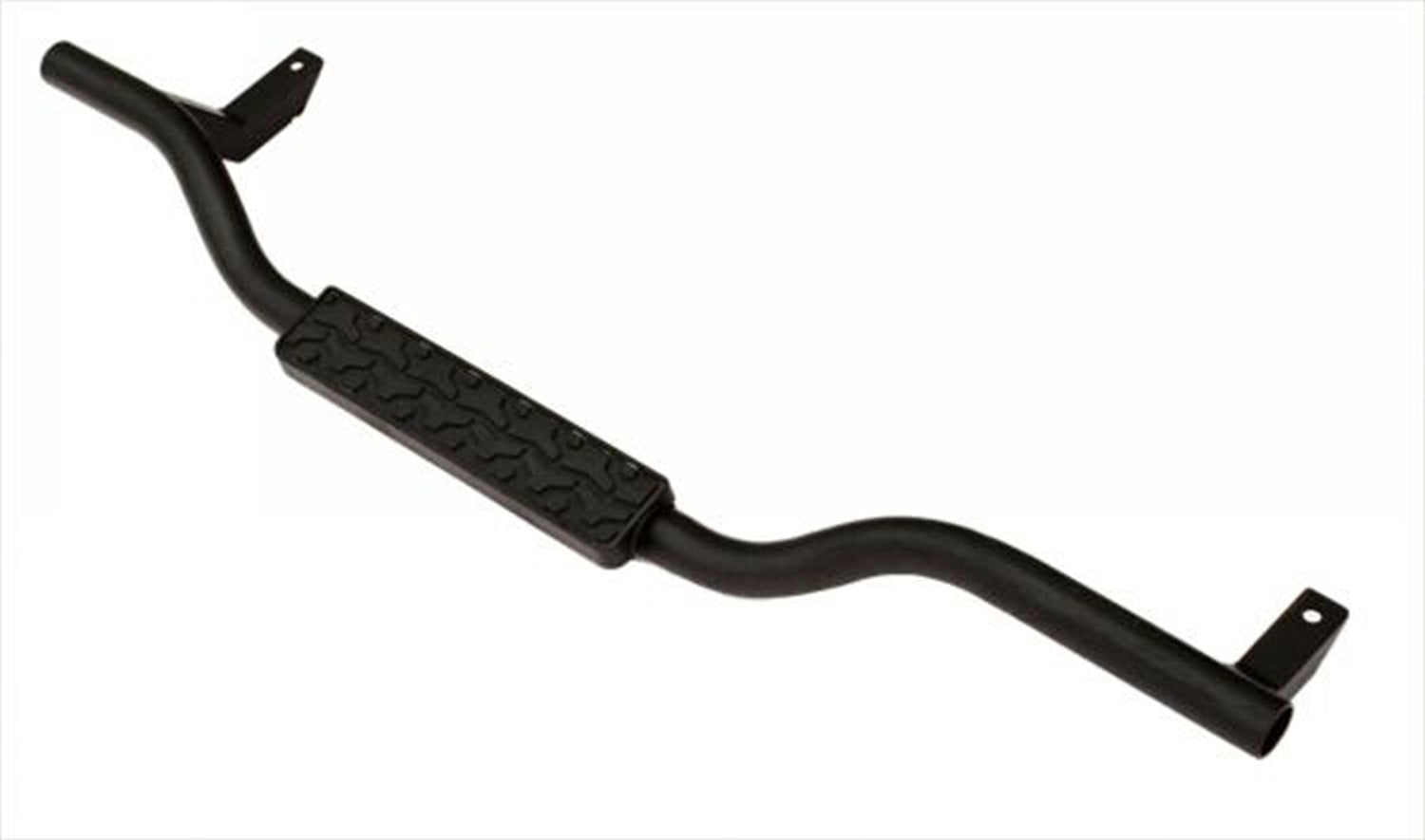 Rampage 26627 Slimline 2 in. Round Side Bar Cab Length Fits 07-18 Wrangler (JK)