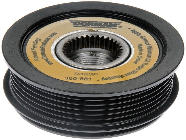 Dorman - OE Solutions Alternator Pulley  300-881