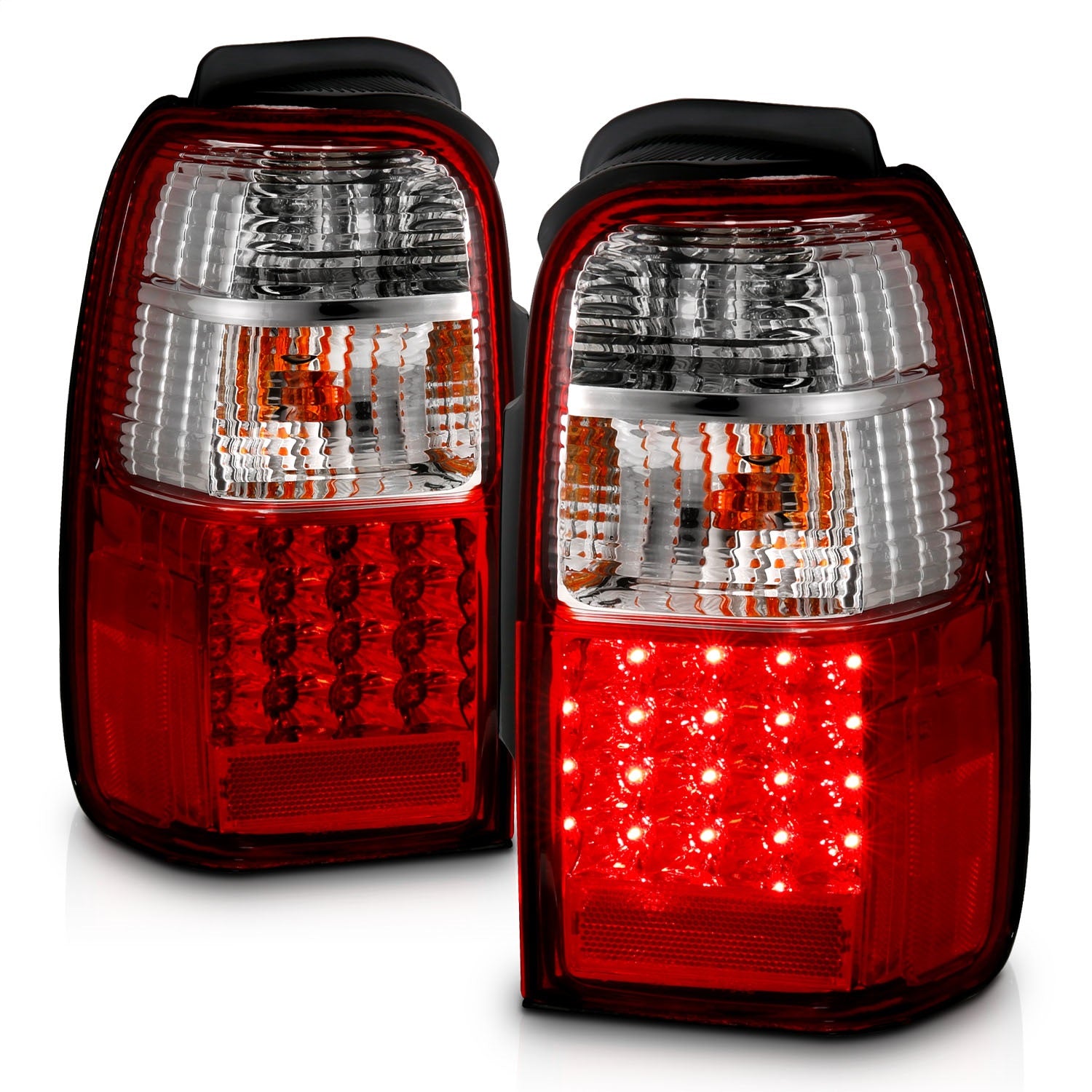 Anzo USA 311070 LED Tail Light Assembly Fits 01-02 4Runner