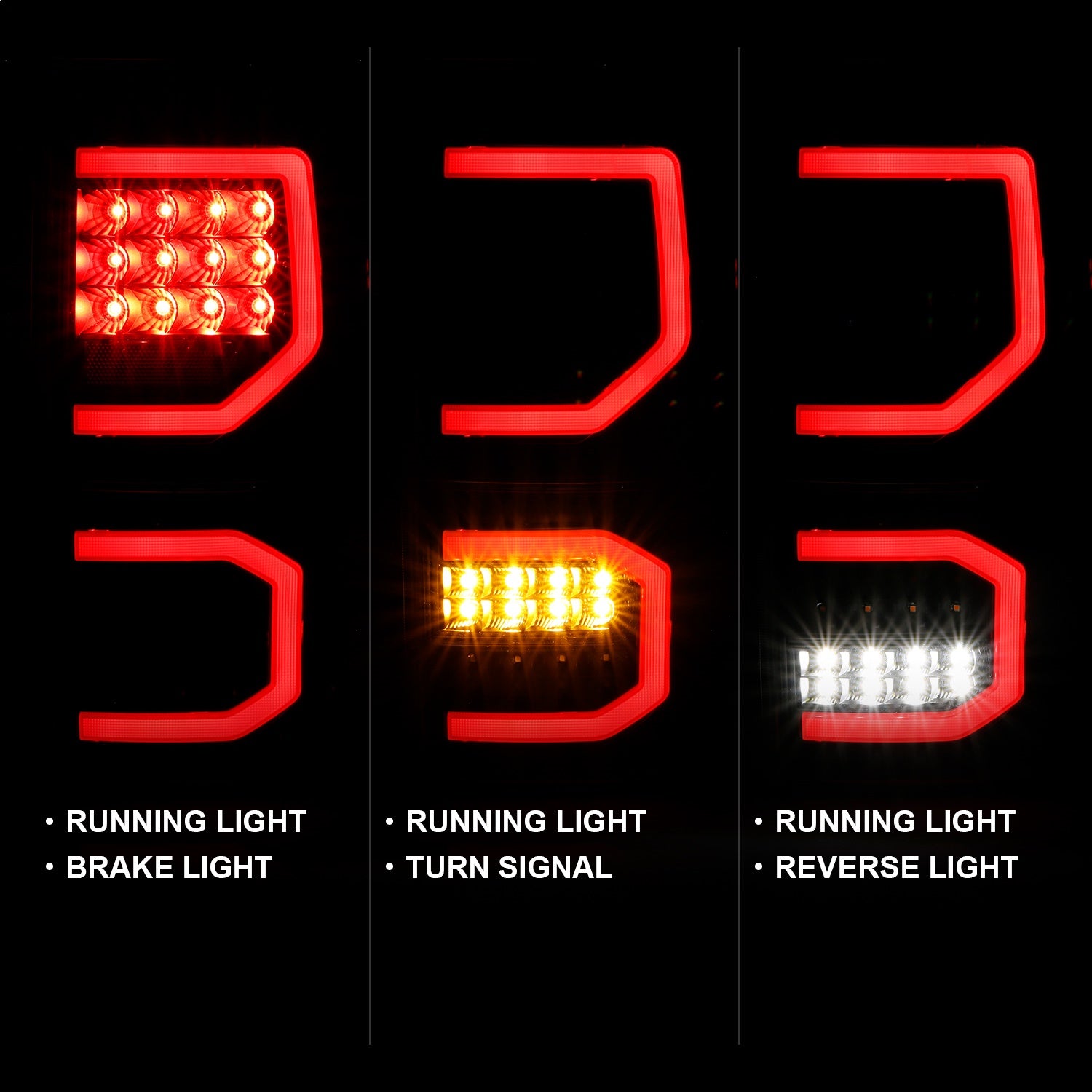 Anzo USA 311336 LED Tail Light Assembly Fits 07-13 Tundra