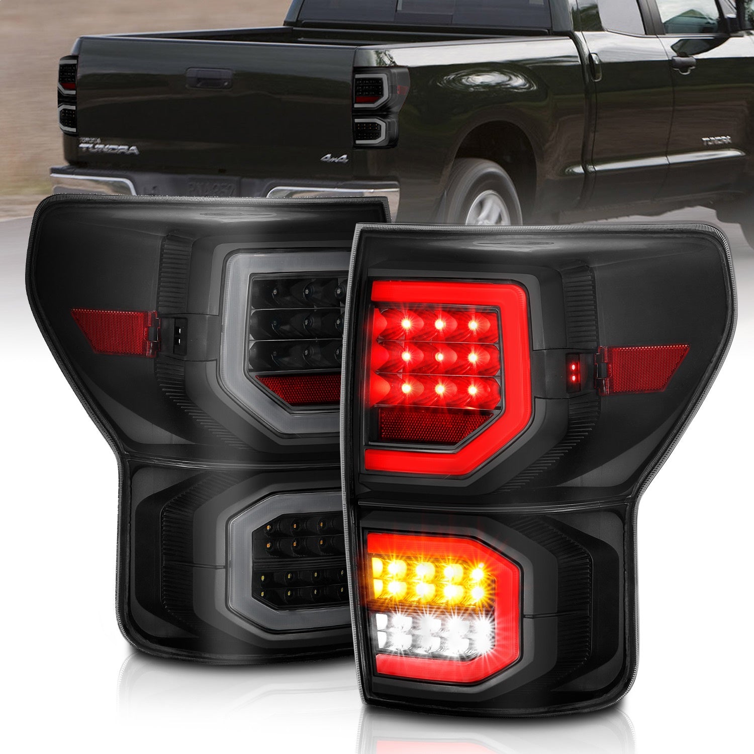 Anzo USA 311337 LED Tail Light Assembly Fits 07-13 Tundra