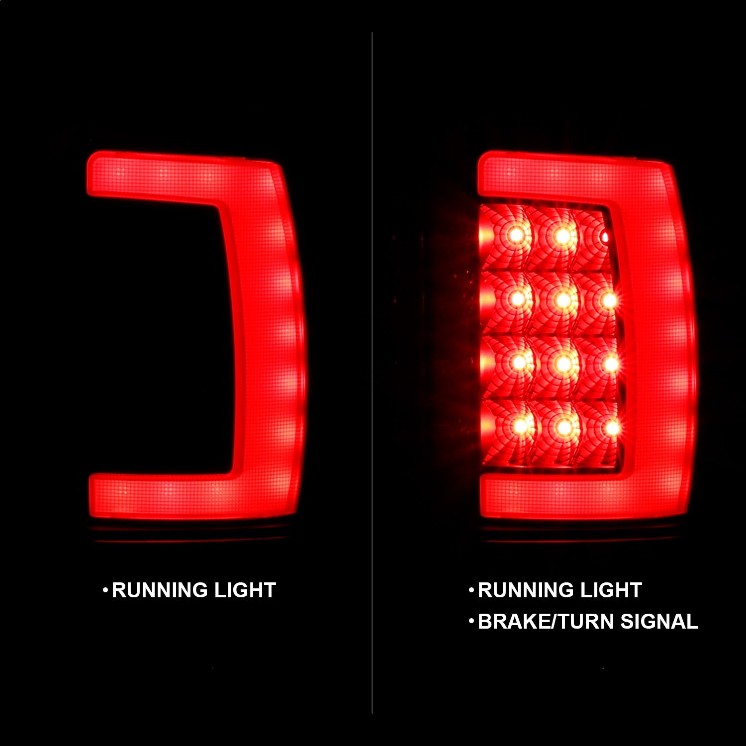 Anzo USA 311339 LED Tail Light Assembly Fits 94-02 Ram 1500 Ram 2500 Ram 3500