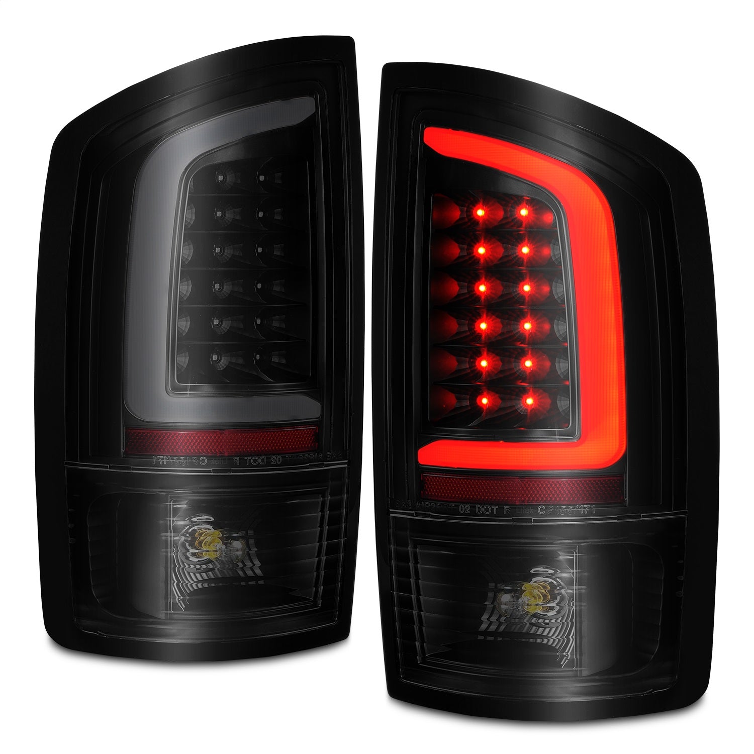 Anzo USA 311369 LED Tail Light Assembly Fits 02-06 Ram 1500 Ram 2500 Ram 3500