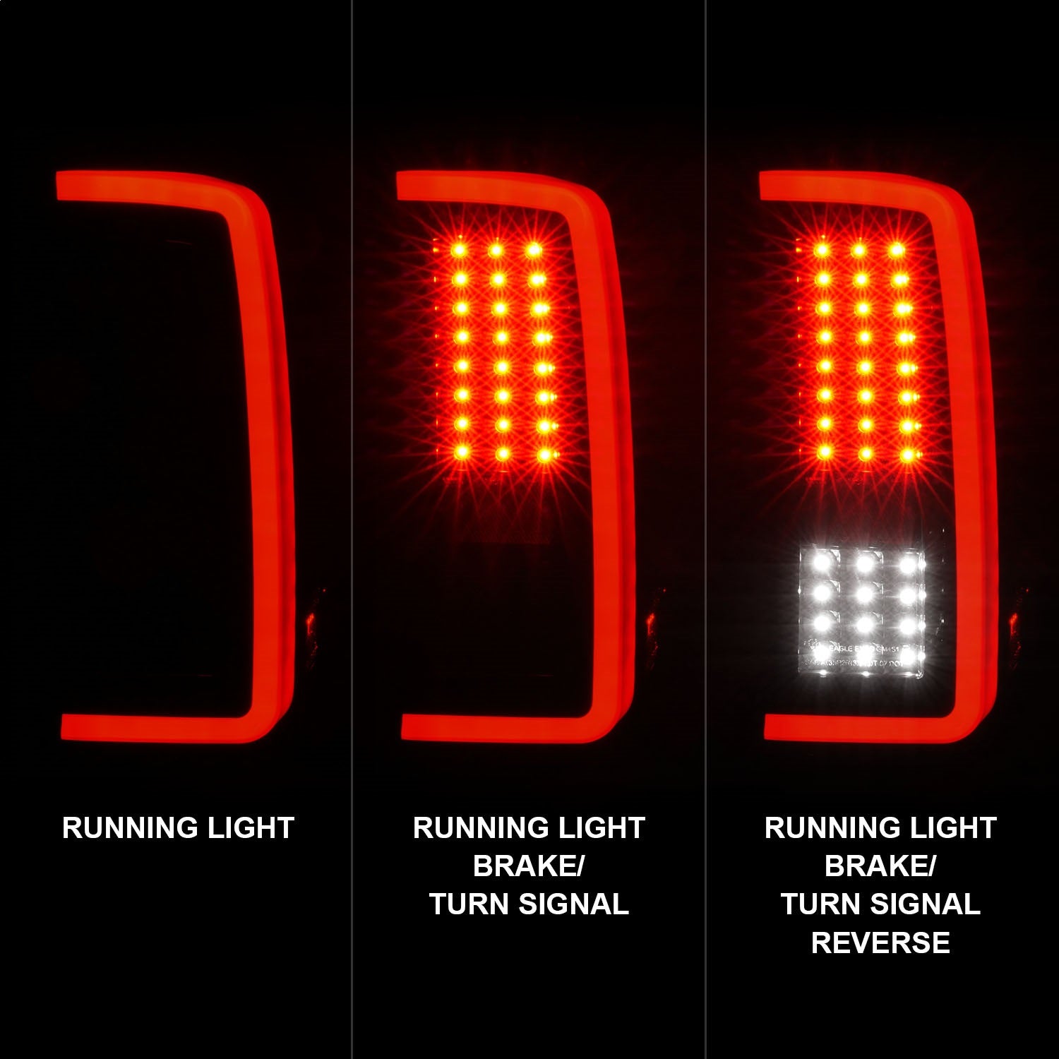Anzo USA 311381 LED Tail Light Assembly