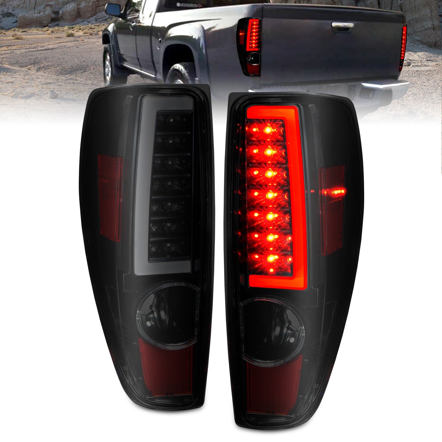 Anzo USA 311383 LED Tail Light Assembly Fits 04-12 Canyon Colorado