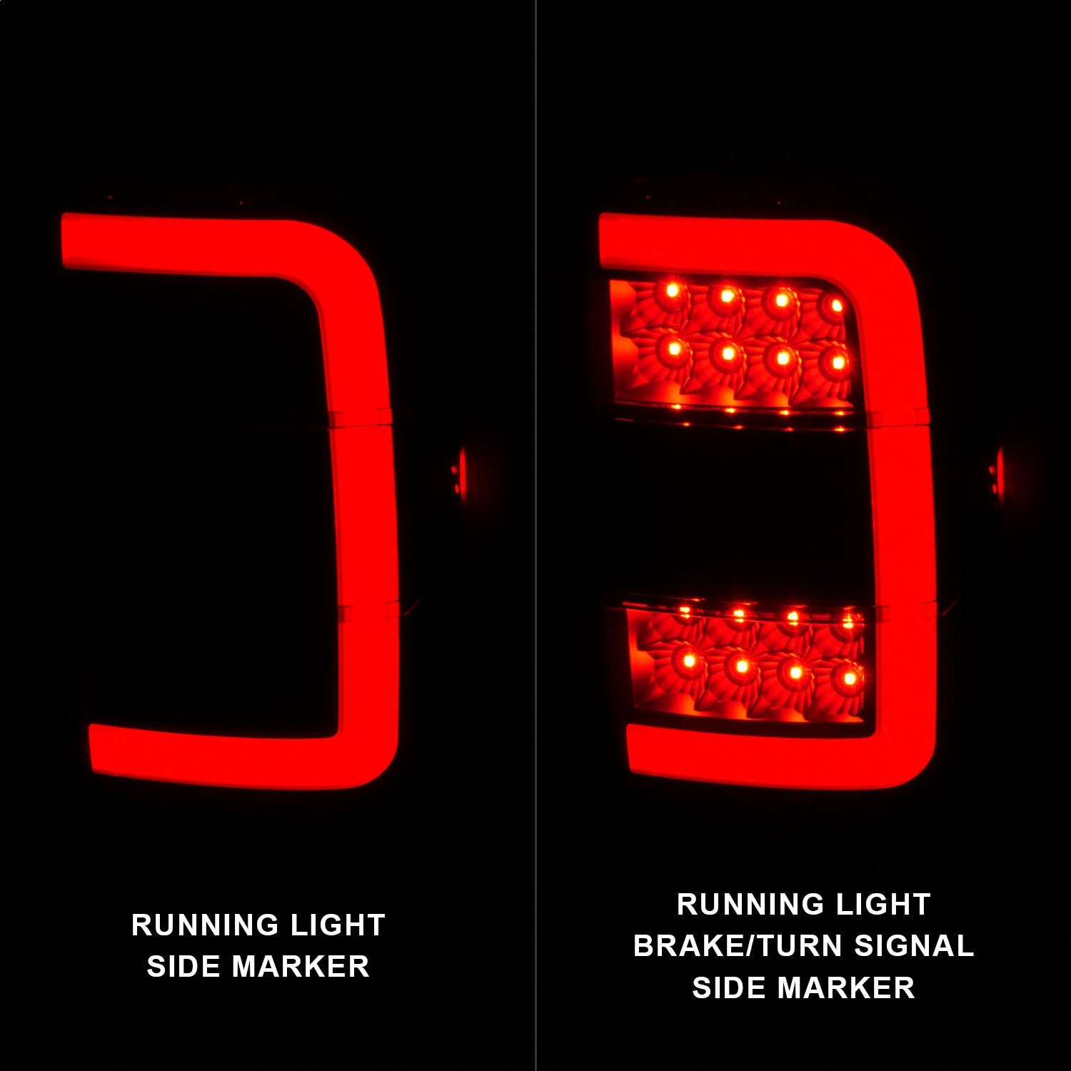 Anzo USA 311391 LED Tail Light Assembly Fits 01-11 Ranger