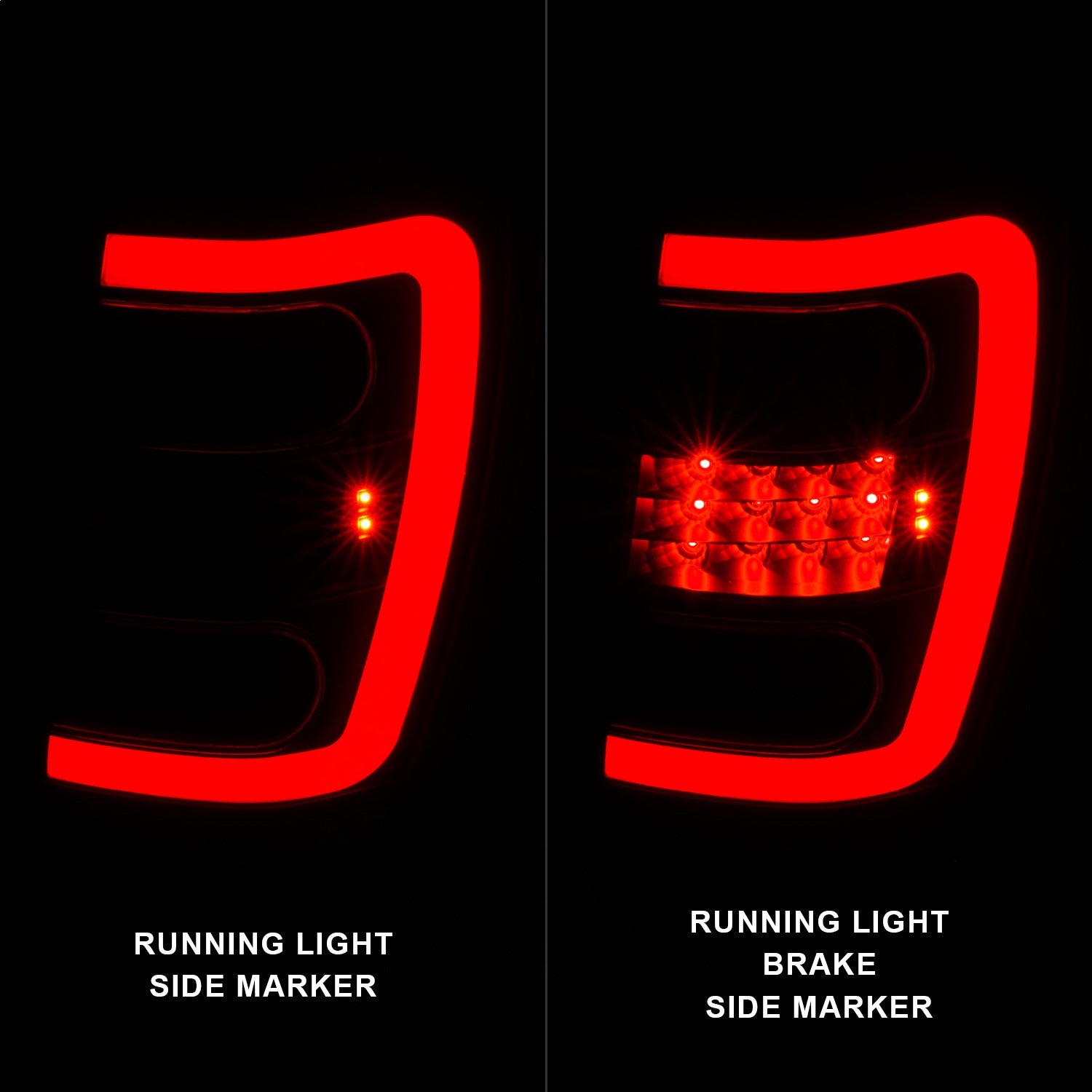 Anzo USA 311394 LED Tail Light Assembly Fits 99-04 Grand Cherokee (WJ)
