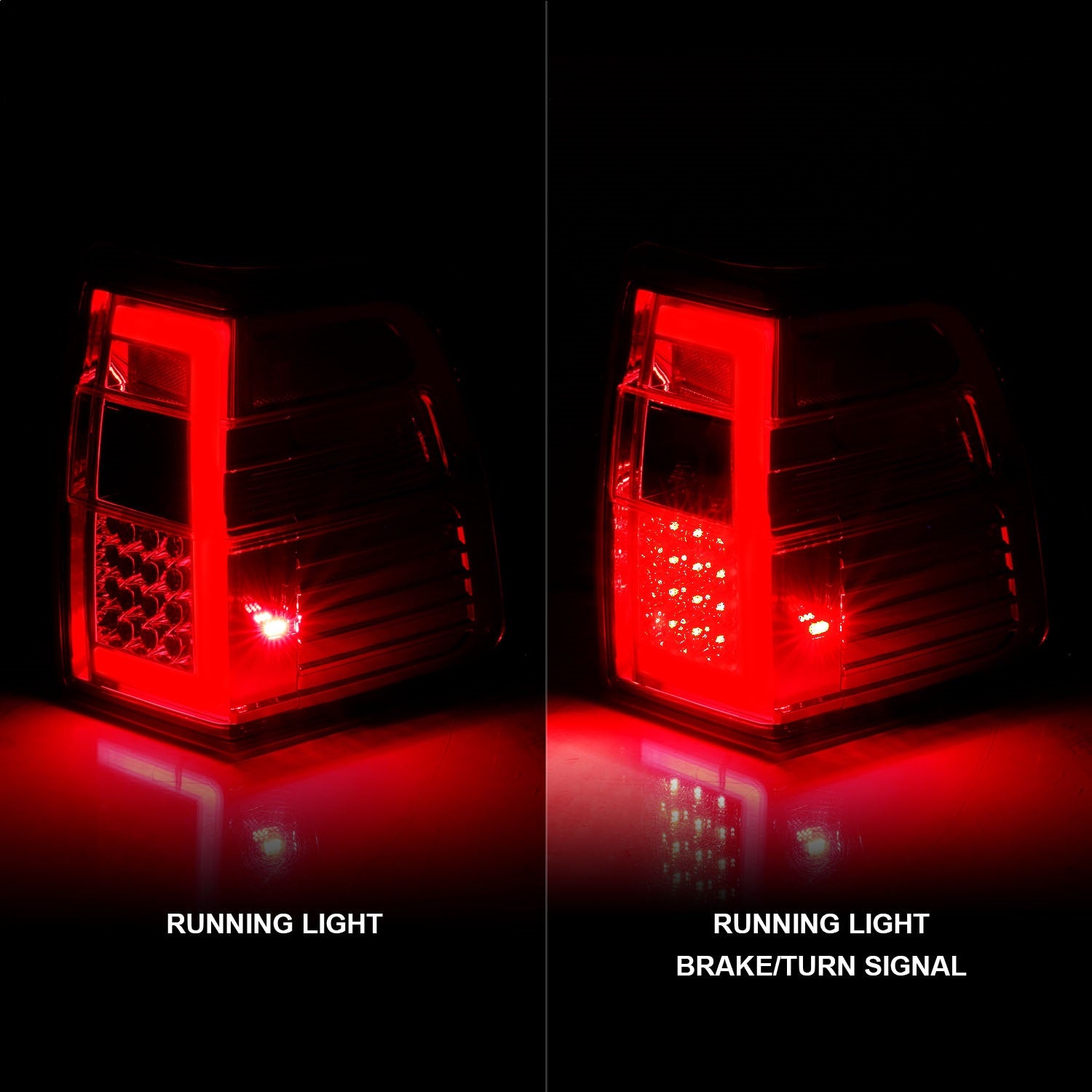 Anzo USA 311410 LED Tail Light Assembly Fits 07-17 Expedition