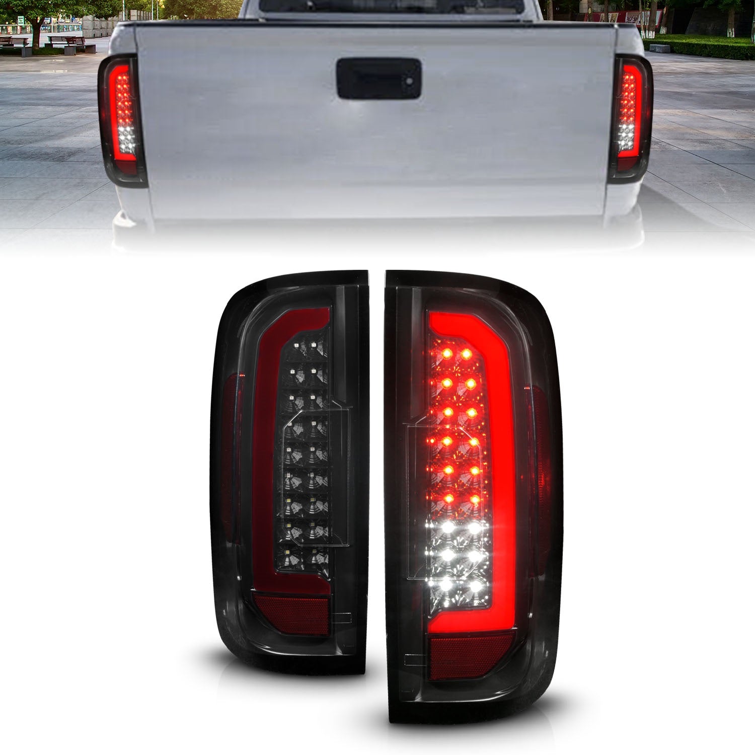 Anzo USA 311433 LED Tail Light Assembly Fits 15-22 Colorado