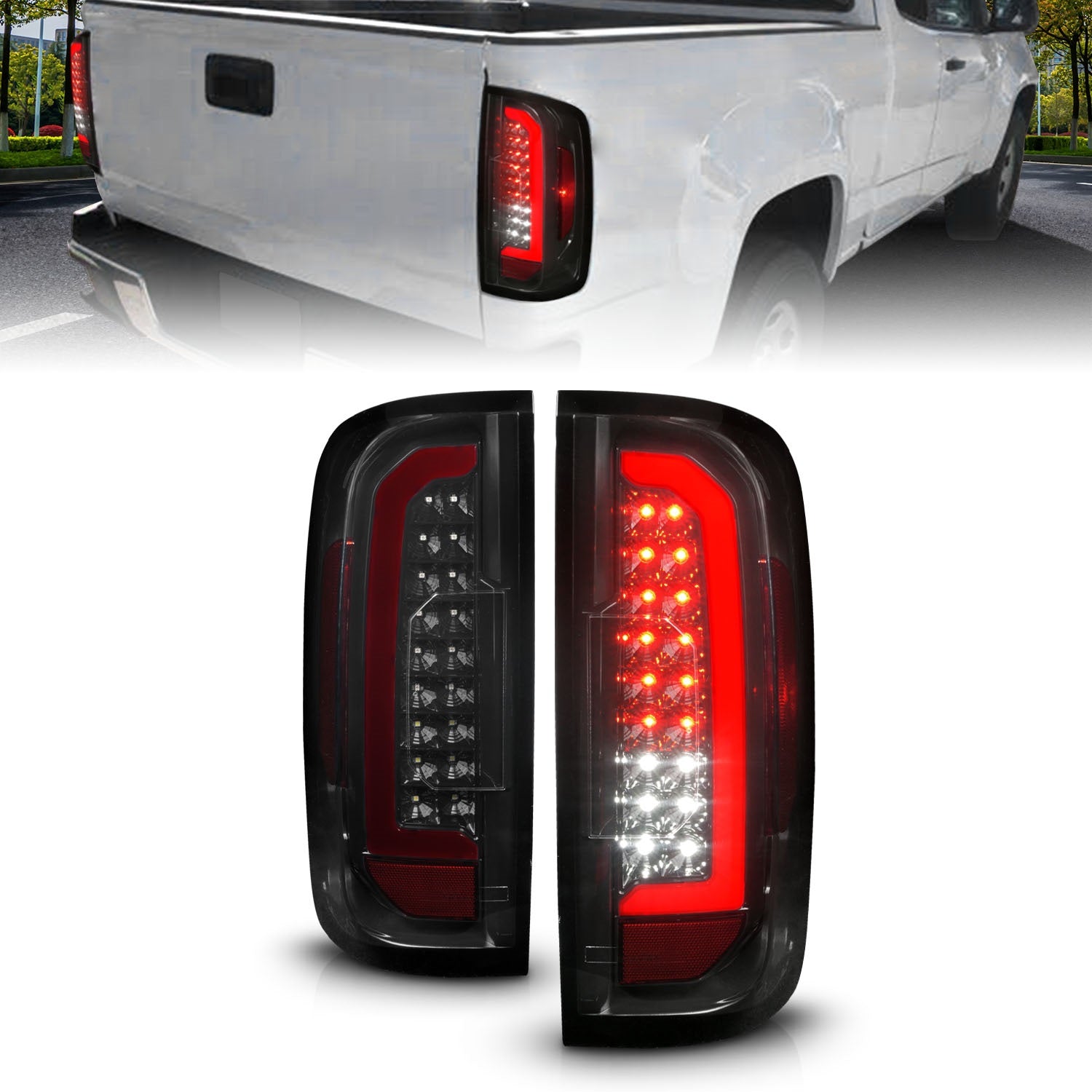 Anzo USA 311435 LED Tail Light Assembly Fits 15-22 Canyon