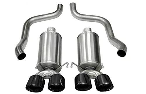Corsa Performance 21010BLK Xtreme Axle-Back Exhaust System Fits 05-08 Corvette